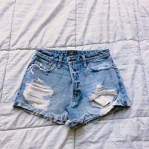 Abercrombie High-Waisted Shorts